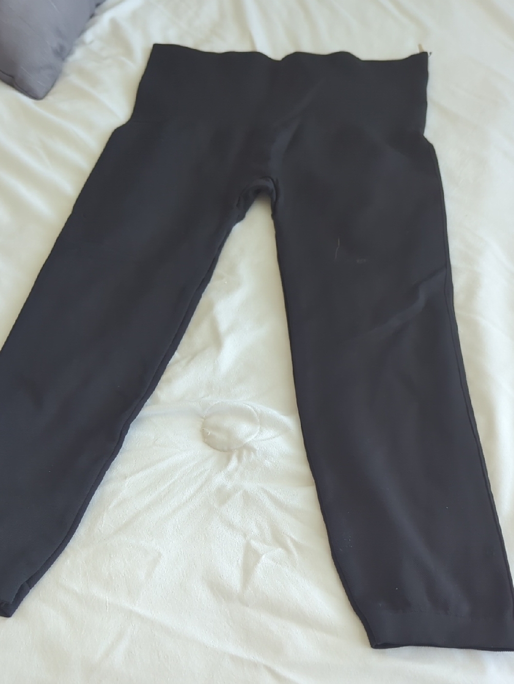 SPANX Black High-Waist Leggings